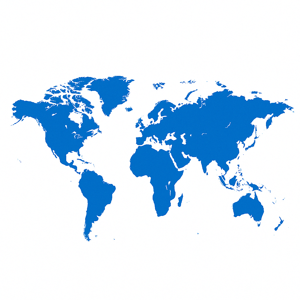 Map of the world