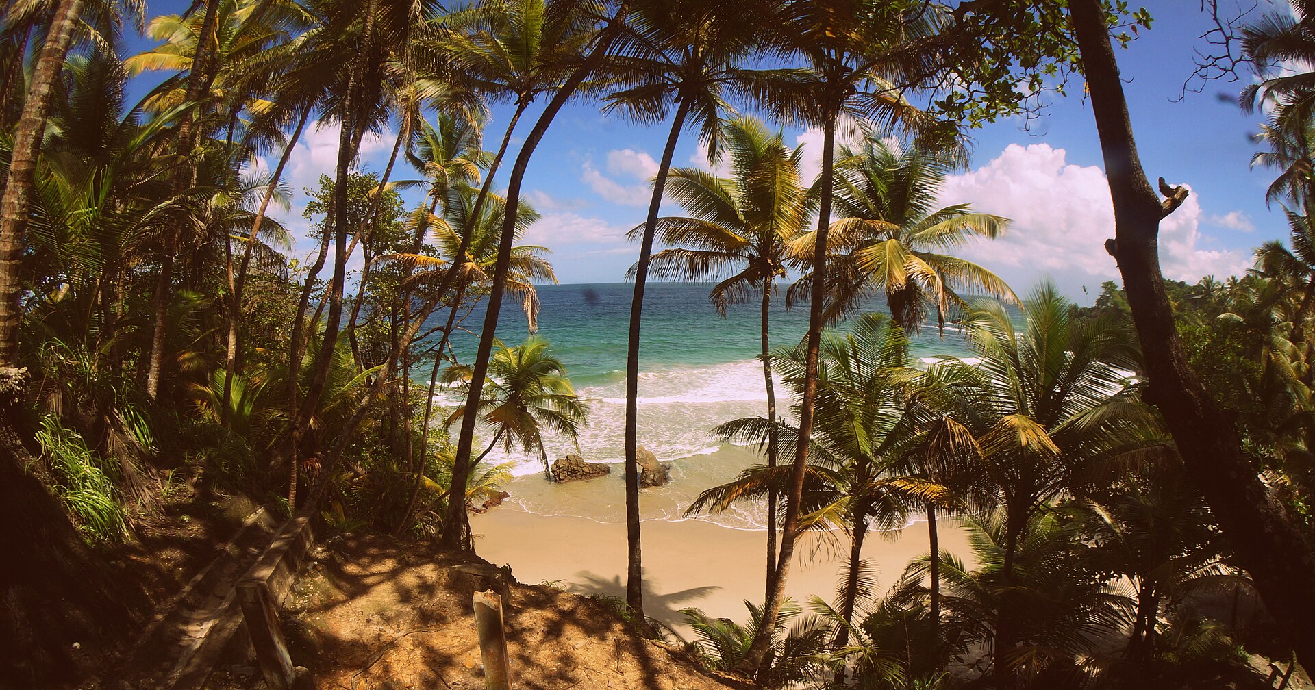 Blanchisseuse Beach, Trinidad.