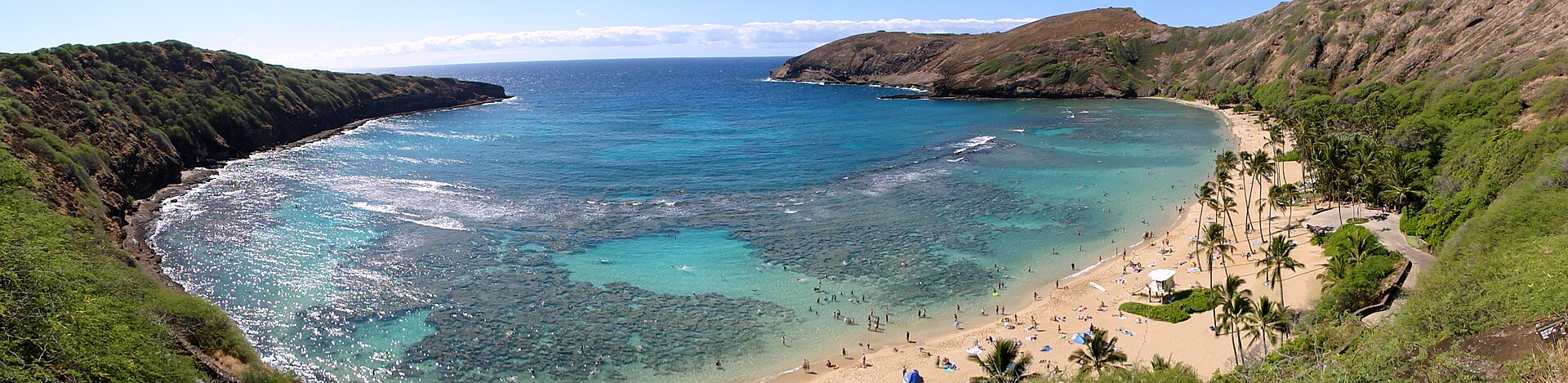 Hanauma Bay Aerial View