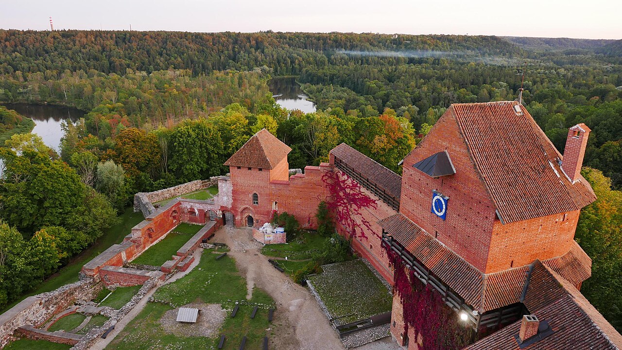 Top Floor View, Turaida Castle, Latvia