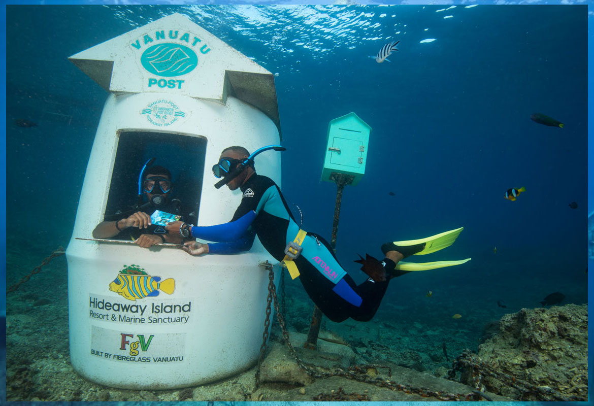 underwater post office