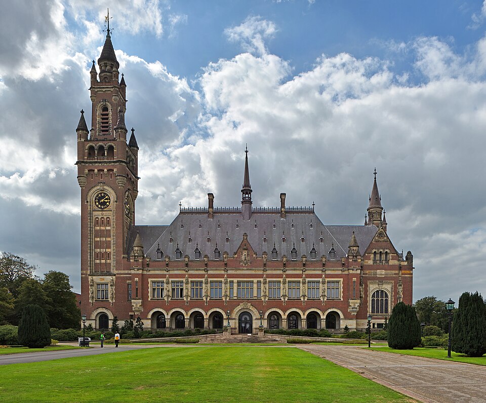 The Peace Palace (Vredespaleis), in The Hague