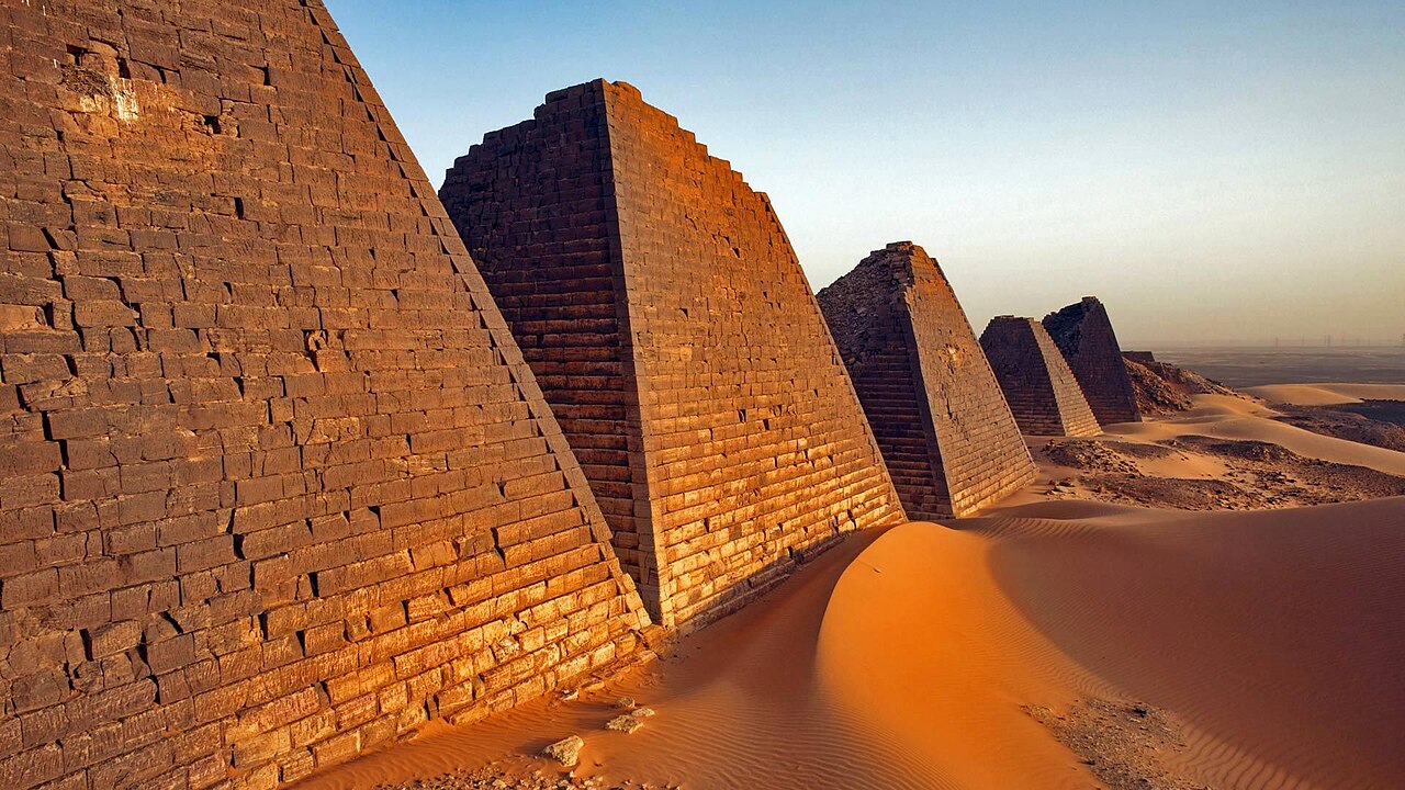 The Pyramids of Meroe