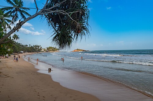 Mirissa beac, Sri Lanka