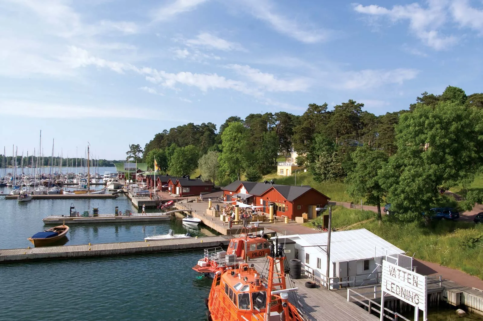 Docks at Mariehamn.