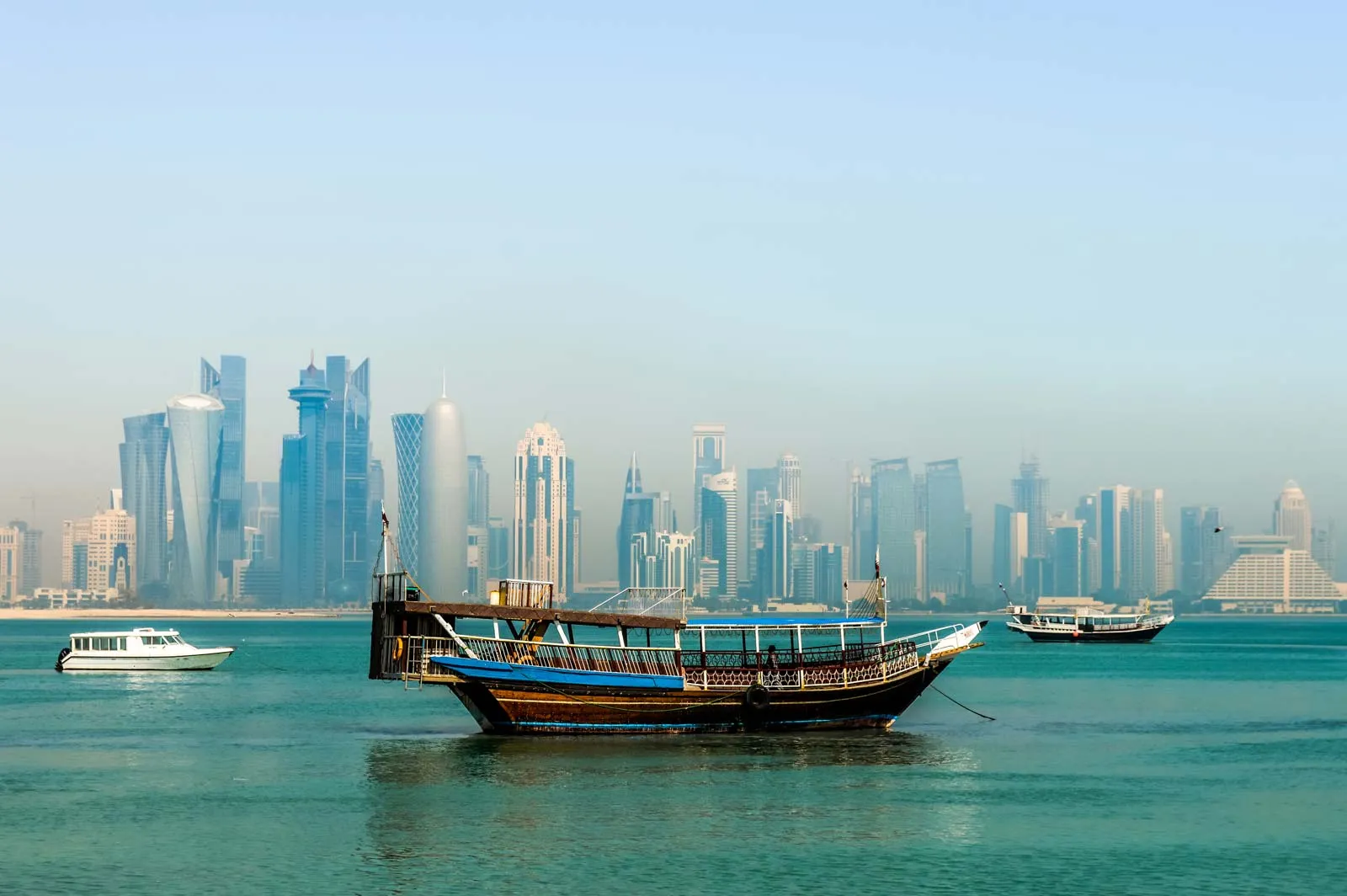 Skyline of Doha, Qatar