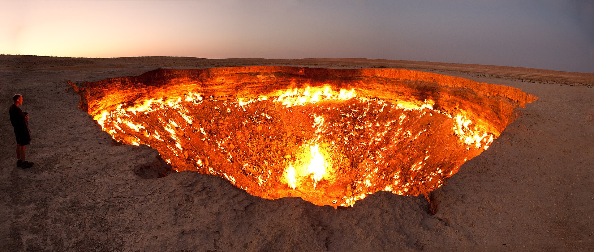 Darvasa gas crater